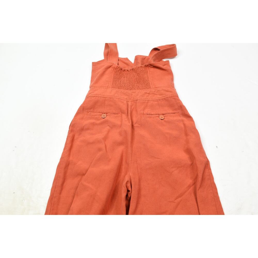 FARM Rio Orange Button-Front Jumpsuit - Picture 7 of 12